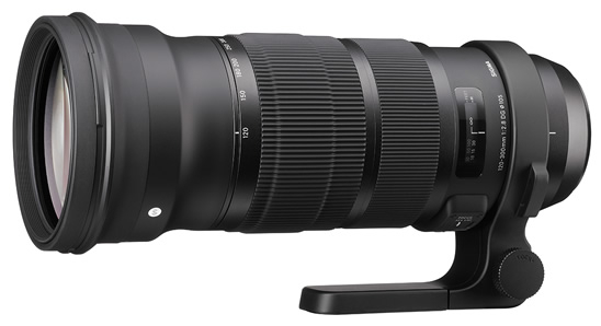 Sigma Canon 120-300 / 2.8 (S) DG OS HSM športni objektiv 02