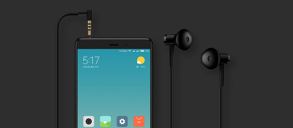 Xiaomi Mi Dual Driver Earphones sztereó fülhallgató