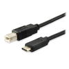 Opremite USB-C/USB-B 2.0 moški/moški kabel, 1m (12888207)