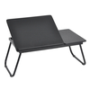 Laptop asztal, fekete, Méret: 55x32x27 cm
