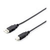 Equip 128863 USB 2.0 A-B  kabel za printer,  muški/muški,  dupla zaštita, 1m