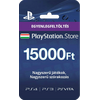 15000Ft-os Feltöltő kártya PlayStation Network szolgáltatáshoz, kártyás kivitel (PSN)