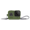 GoPro Sleeve + Lanyard (HERO8 Black) Turtle Green (AJSST-005)