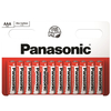 Panasonic Red Zinc mikro 1.5V cink-mangán tartós elemcsomag (12db)