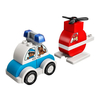 LEGO®  DUPLO My First 10957 Mein erster Feuerwehrhubschrauber und mein erstes Polizeiauto
