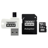GoodRam All In One TransFlash 128GB microSDHC Evo memóriakártya, Class 10, UHS-1 + SD adapter + USB kártyaolvasó