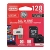 GoodRam All In One TransFlash 128GB microSDHC Evo memorijska karta, Class 10, UHS-1 + SD adapter + USB  čitač kartice