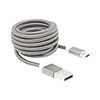 Sbox USB AM-MICRO-15W micro USB kabel, 1,5m, srebrni