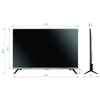 JVC LT50VU2205 UHD Smart LED TV