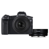 Canon EOS R fényképezőgép  kit (RF 24-105mm L objektívvel) + EF-EOS R adapter