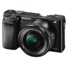 Sony Alpha 6000 digitalni fotoaparat kit (16-50 mm + 55-210 mm objektiv), crni