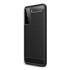 Gigapack gumený/silikónový obal pre Samsung Galaxy S21 Plus 5G, čierny, leštený carbon
