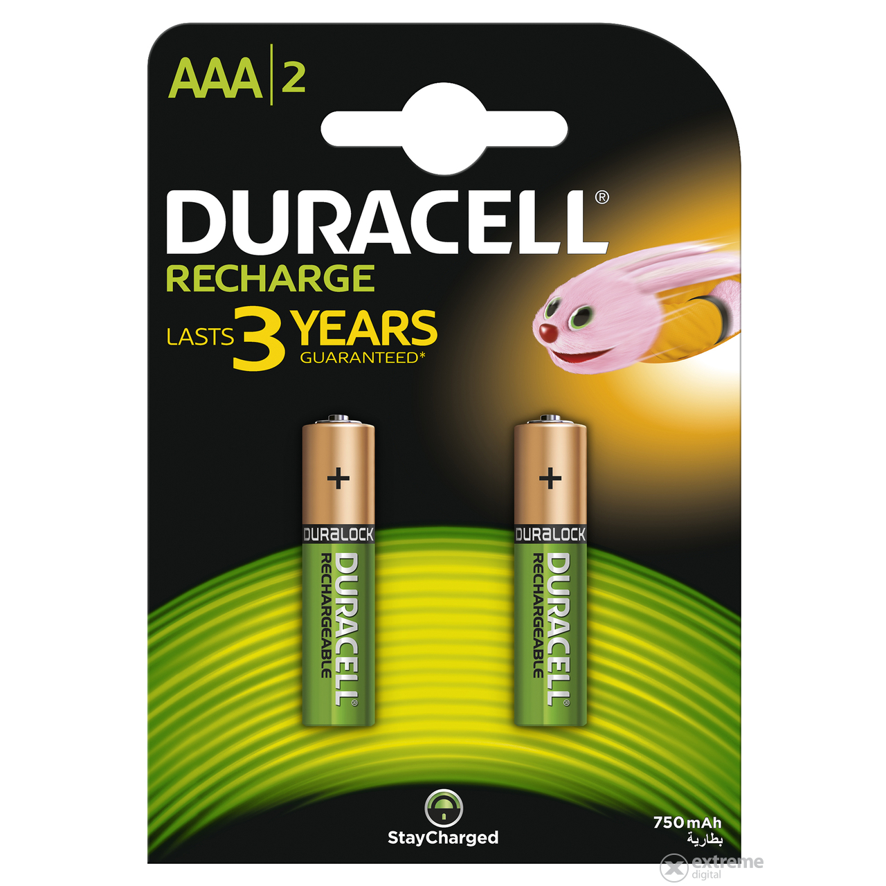 Duracell 750 mAh AAA punjive baterije 2kom