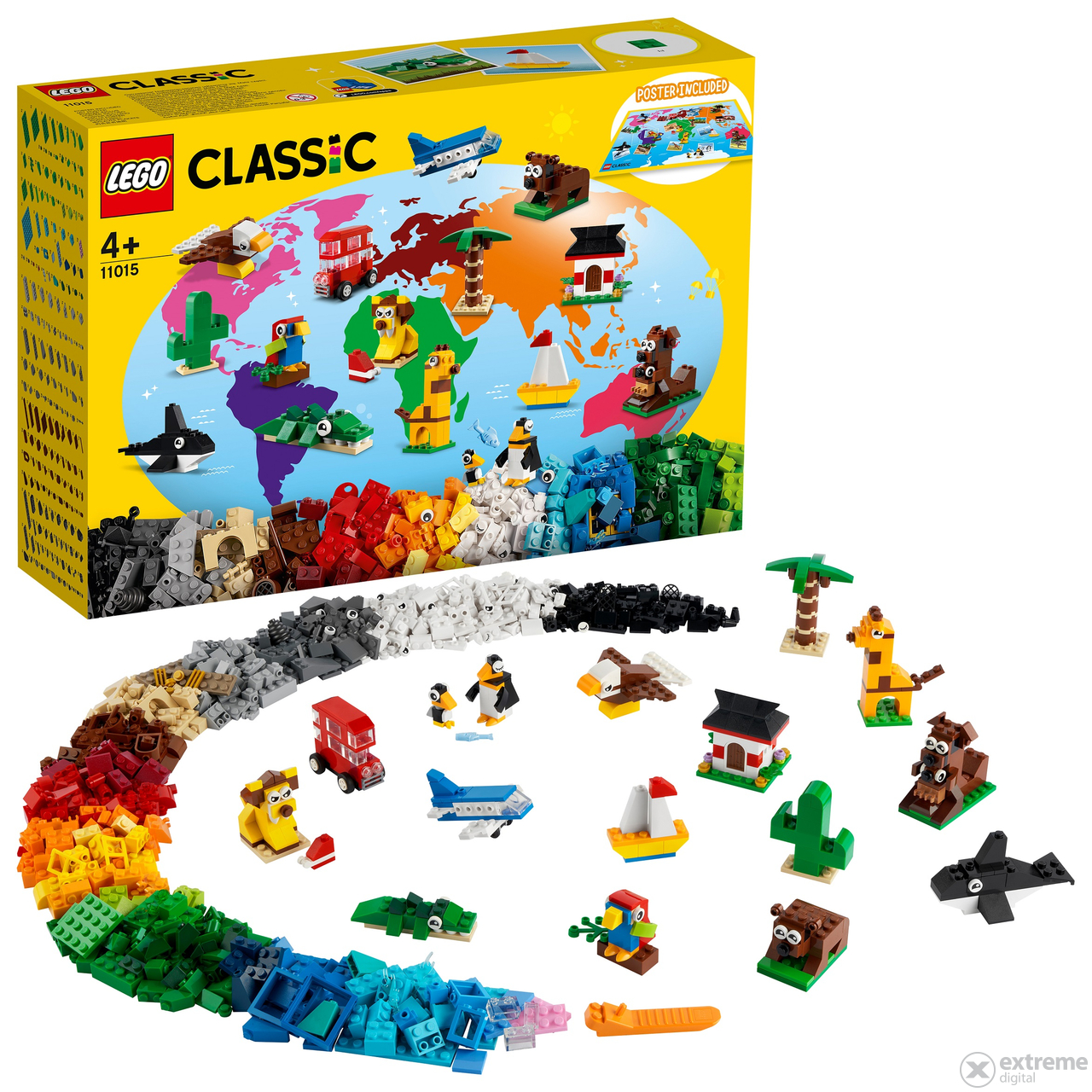 LEGO® Classic 11015 Širom svijeta