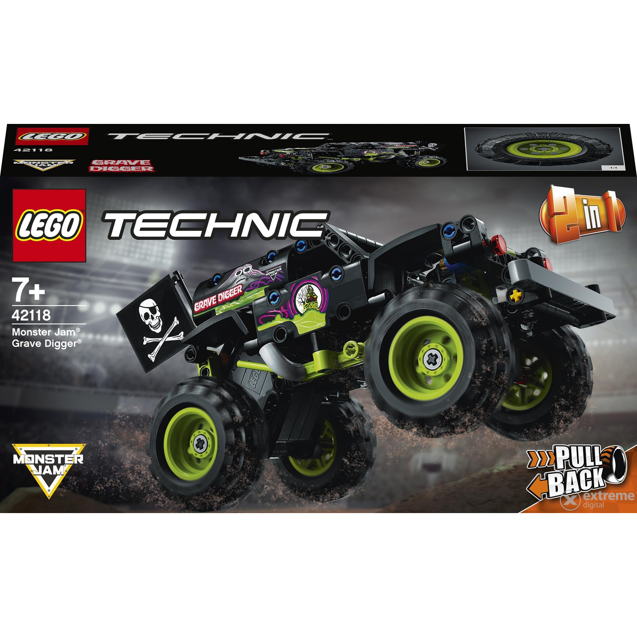 LEGO® Technic 42118 Monster Jam® Grave Digger®