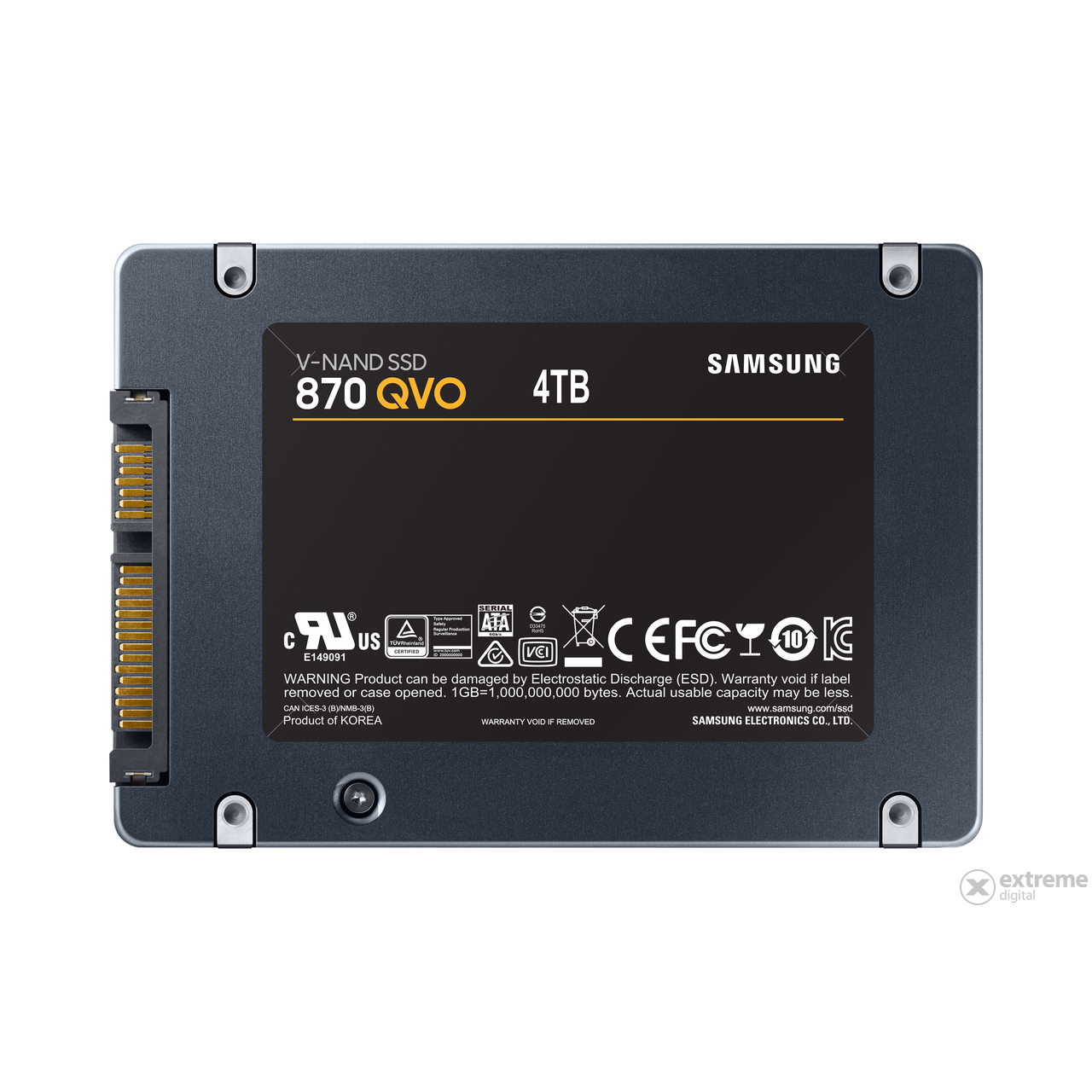 Samsung 870 QVO 4TB SSD (MZ-77Q4T0BW, SATA 6 Gb/s)