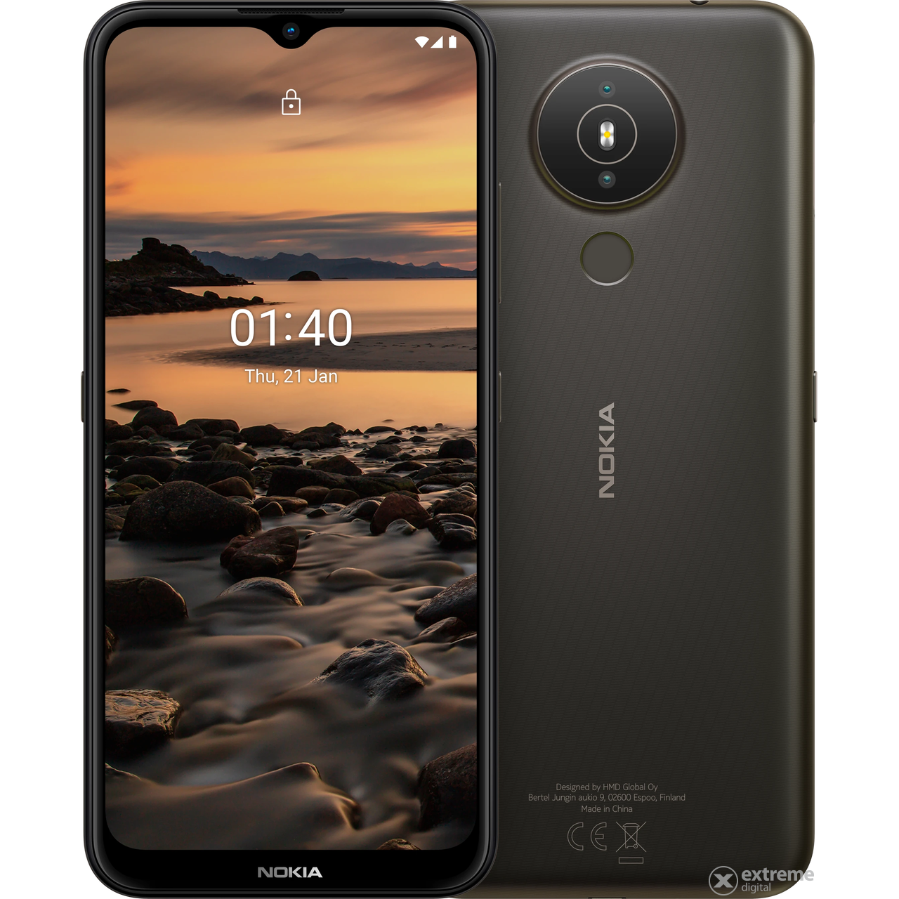 Nokia 1.4 2GB/32GB Dual SIM pametni telefon, sivi