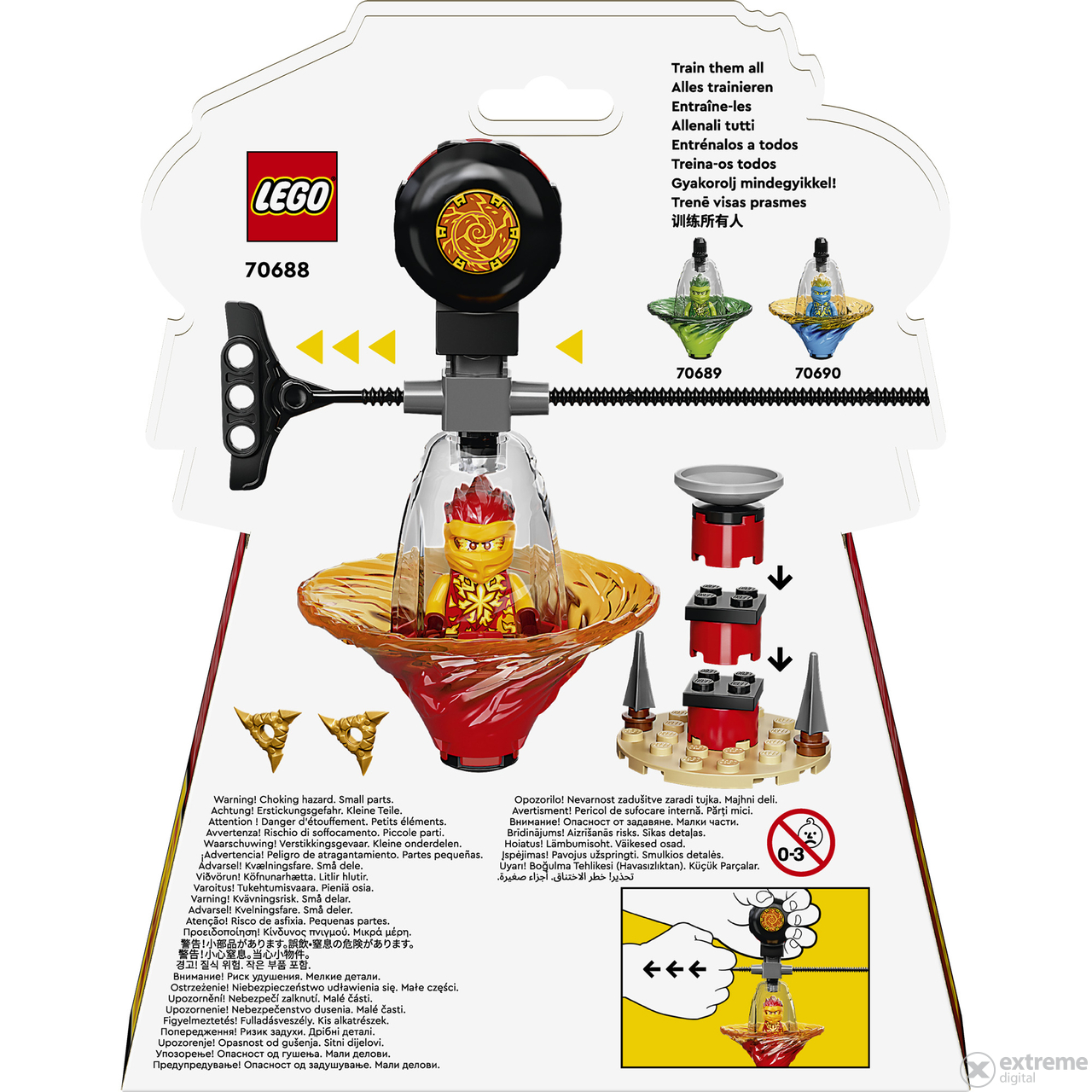 LEGO® Ninjago™ 70688 Kai Spinjitzu  Nindža obuka