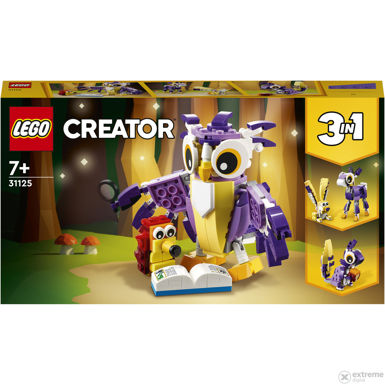 LEGO® Creator 31125 Šumska stvorenja iz mašte