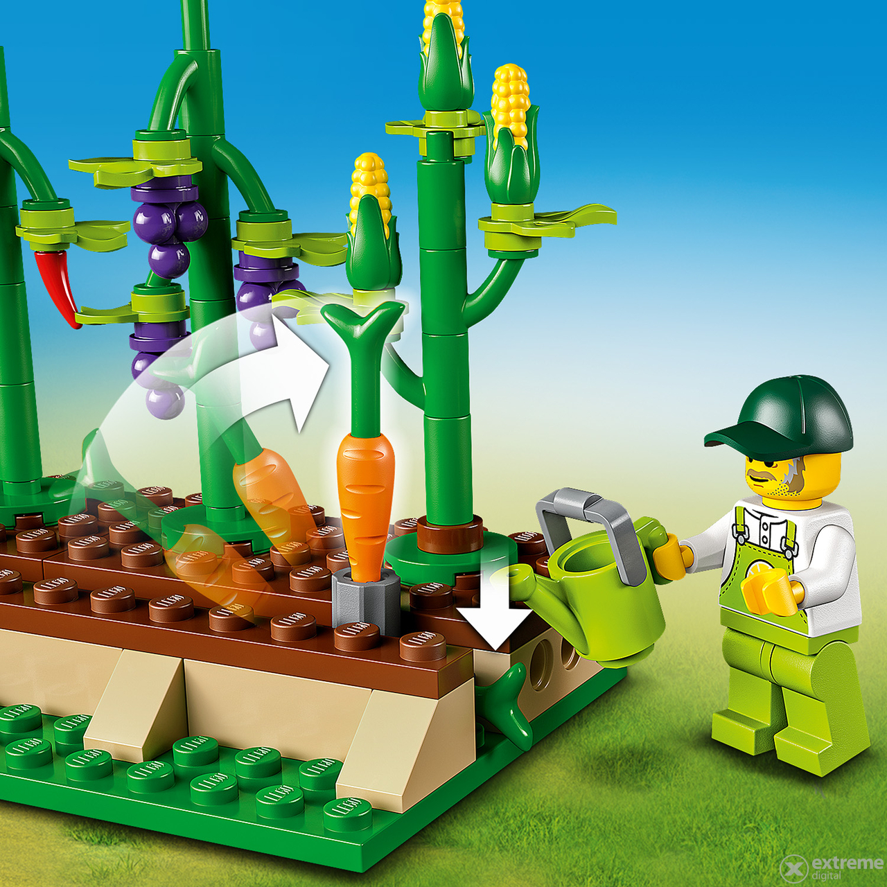 LEGO® City Farm 60345 Automobil za prodaju povrća
