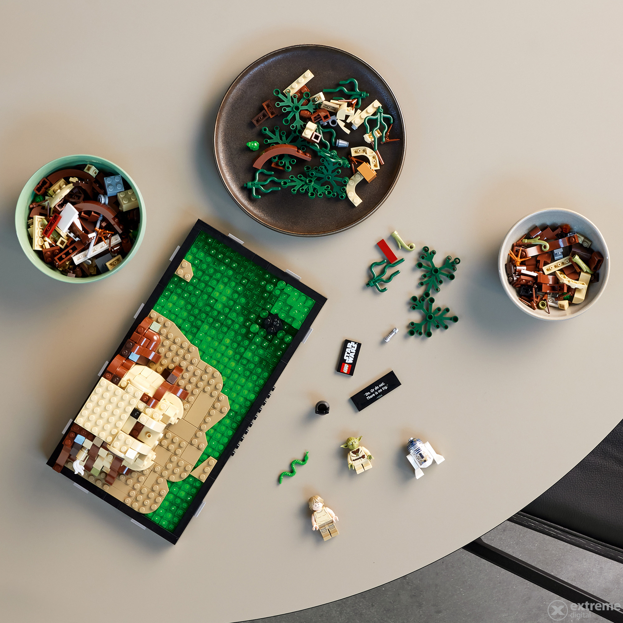 LEGO® Star Wars™ 75330 Diorama Dagobaha za obuku Jedija