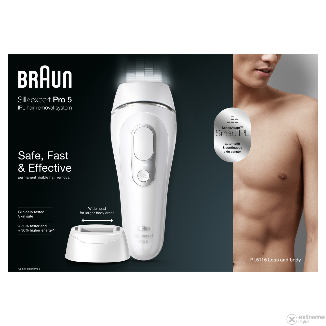 Braun PL5115 Silk-Expert epilátor na obličej