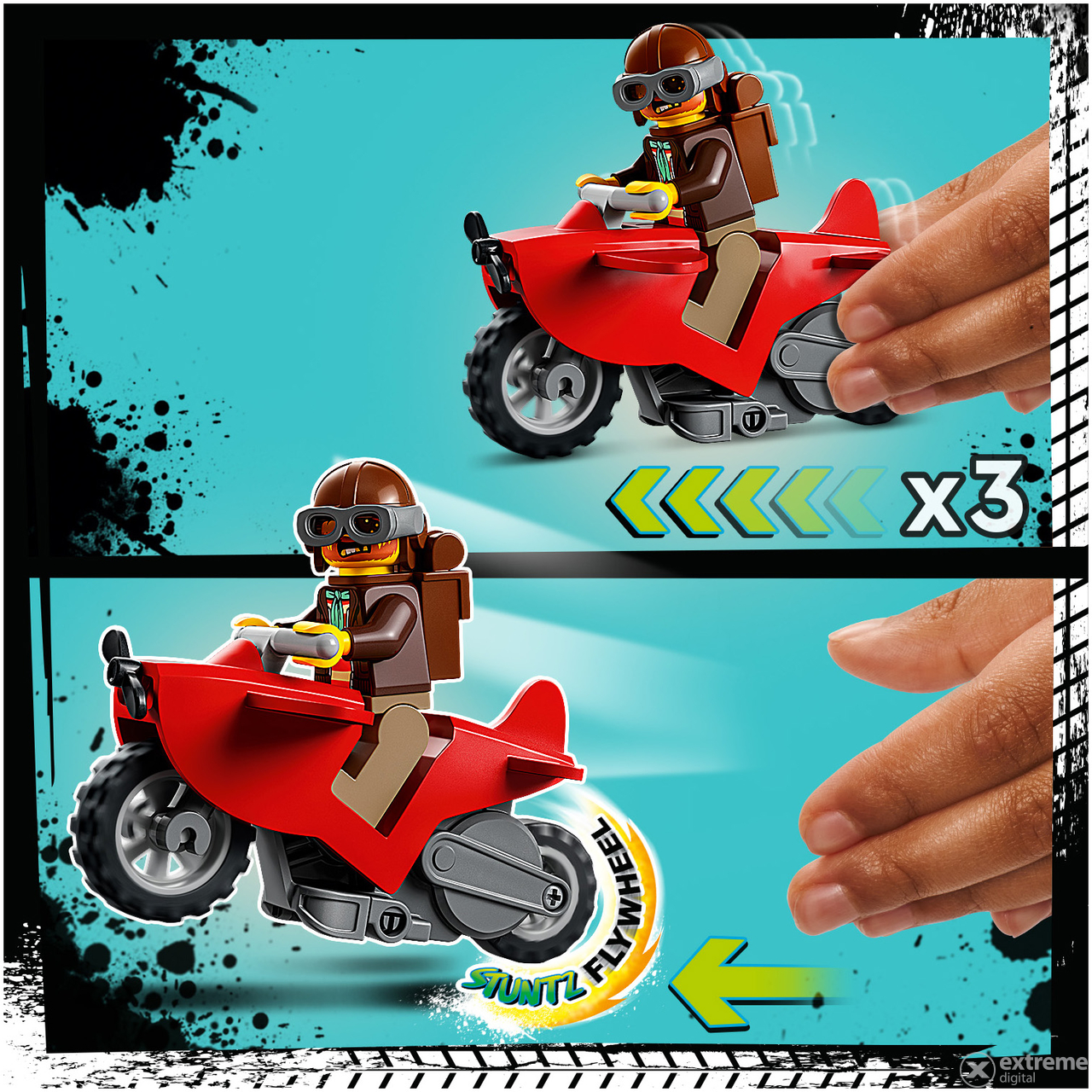 LEGO® City Stuntz 60342 Haiangriff-Stuntchallenge