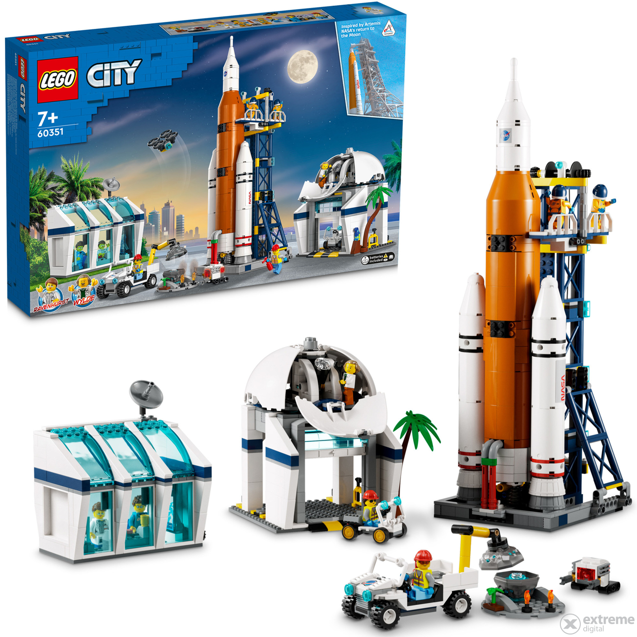 LEGO® City Space 60351 Lansirni centar za rakete