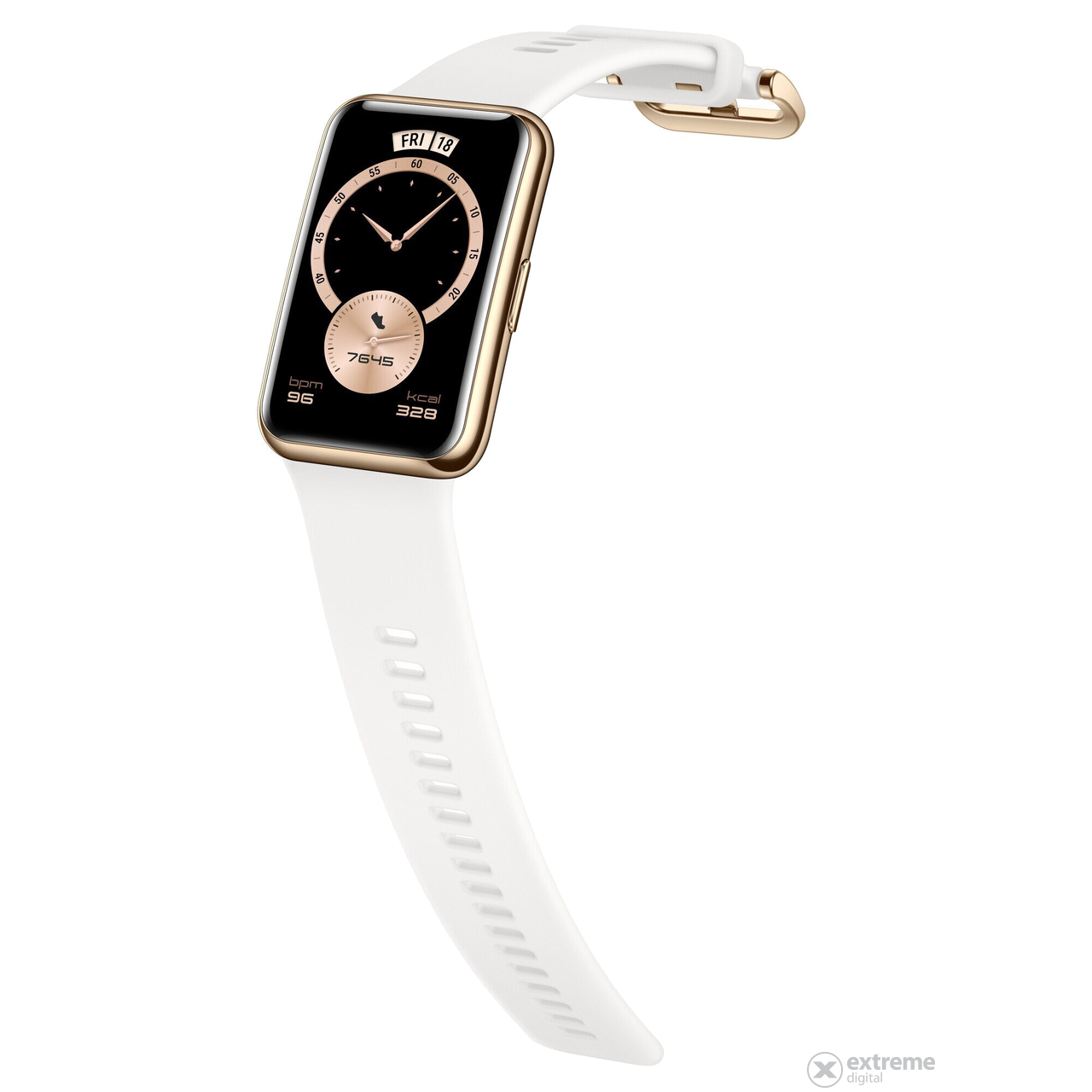 Huawei Watch Fit Elegant Smartwatch, Ice White