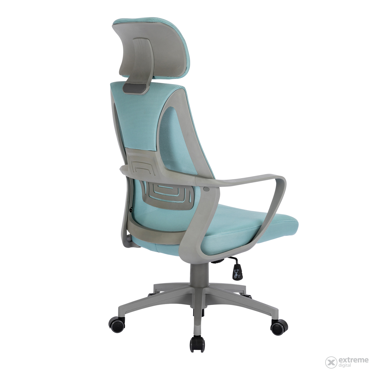 Crocus Neo Mesh ergonomska uredska stolica, siva / plava