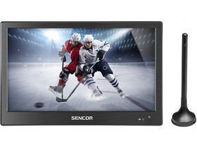 Sencor SPV 7012T portabler Fernseher mit 10,1" LCD Display, USB, TV Tuner