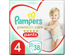 Pampers Premium Care Value Pack nohavičkové plienky, veľkosť 4, 38 ks