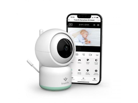TrueLife NannyCam R3 Smart Baby monitor, Automatické nočné videnie, Aplikácia, Uspávanky, Biely