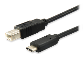 Equip USB-C/USB-B 2.0 männlich/männlich Kabel, 1m (12888207)