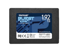 Patriot PBE192TS25SSDR Burst Elite 1,92TB SATA SSD