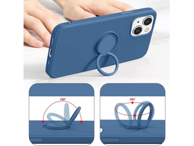 Cellect zaštitna maska sa prstenom za iPhone 13 Pro Max,S. plava