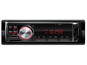 SAL auto radio; BT-FM-USB-SD-AUX, crveni LED ekran (VBT 1100/RD)
