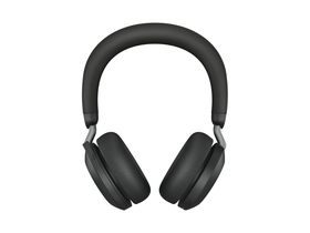 Jabra Evolve2 75 Sluchátka s mikrofonem Bezdrátový Přes hlavu Kancelář / call centrum Bluetooth Černá