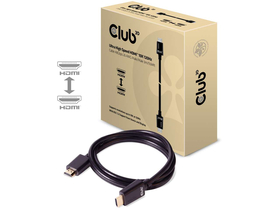 CLUB3D Ultra High Speed 2.1 HDMI kabel, 10K, 120Hz, 3m, crna