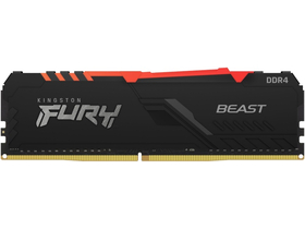 Kingston Fury Beast RGB 16GB 3200MHz DDR-4 Kit of 2 memória (KF432C16BBAK2/16)