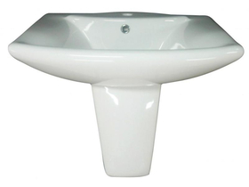 Sanotechnik L1905 Sano-Style keramički umivaonik, 61x47x16cm,  bijeli