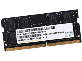 Apacer Notebook - 16GB DDR4 ES.16G2V.GNH memorija (2666MHz, CL19, 1.2V)