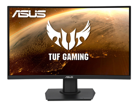 Asus TUF VG24VQE 23.6" FHD zakrivljeni gamer monitor, crna