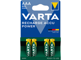 Varta Ready2use NiMh 800mAh AAA nabíjateľné batérie, 4 ks