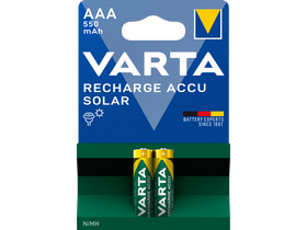 Varta Ready2use Solar NiMh 550mAh AAA 2 darabos előtöltött akkucsomag