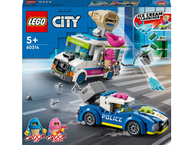 LEGO® City Police 60314 Policejní honička se zmrzlinářským autem