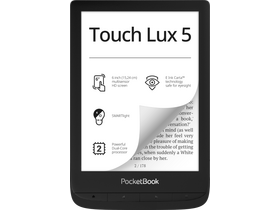 PocketBook PB628-P-WW Touch Lux 5 E-Book-Reader, schwarz