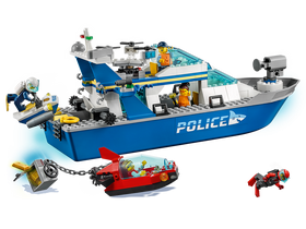 LEGO® City Police 60277 Policejní hlídkový člun