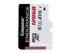 Kingston High Endurance 128GB microSDHC Speicherkarte, Class 10, A1, UHS-I (SDCE/128GB)