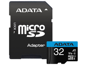 ADATA MicroSDHC 32GB pamäťová karta + Adapter UHS-I CL10 (100/20)